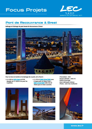 Focus Projets LEC | Pont de Recouvrance à Brest